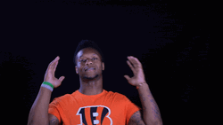 Cincinnati Bengals Joe Mixon Raising Arms GIF