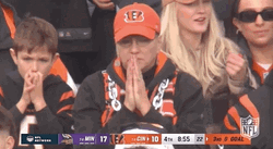 Cincinnati Bengals Praying Fans GIF