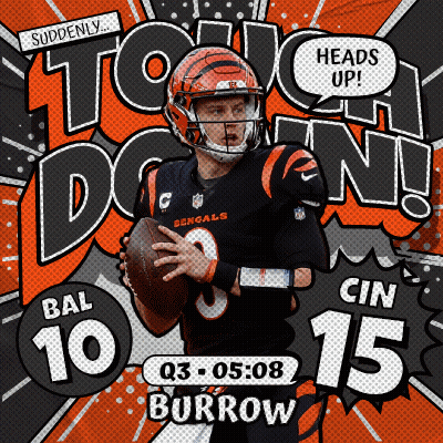 Cincinnati Bengals Quarterback Joe Burrow Advertisement GIF