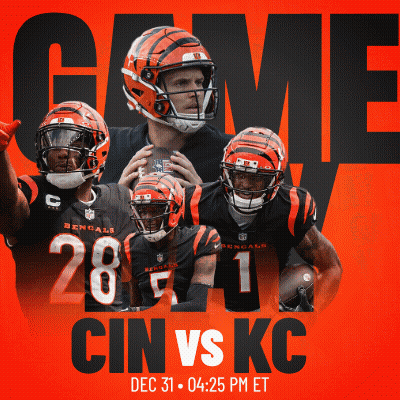 Cincinnati Bengals Vs KC Poster GIF
