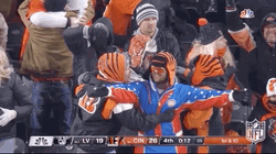 Cincinnati Bengals Who Dey Fans Group Hug GIF