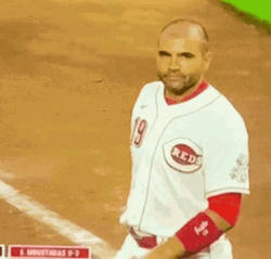 Cincinnati Reds Joey Votto Irritated GIF
