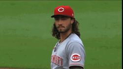 Cincinnati Reds Jonathan India Nodding GIF