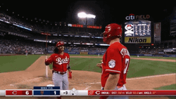 Cincinnati Reds Jonathan India Special Handshake GIF