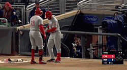 Cincinnati Reds Team Funny Dance GIF