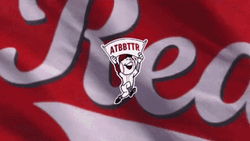 Cincinnati Reds Waving Logo Flag GIF