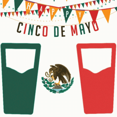 Cinco De Mayo Sign With Glasses GIF