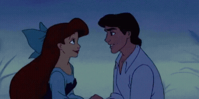 Cinderella And Prince Charming From Disney 'S Cinderella Are Dancing Together In A Cartoon . GIF
