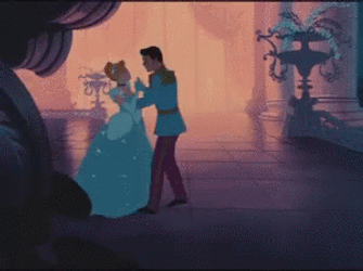 Cinderella And The Prince Midnight Waltz GIF