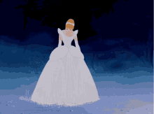 Cinderella Dancing White Dress