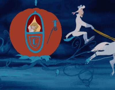 Cinderella In Carriage With L GIF