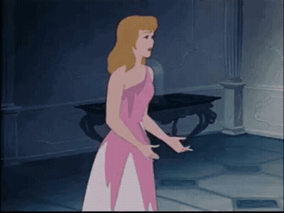 Cinderella In Pink Dress GIF