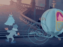 Cinderella Running Away