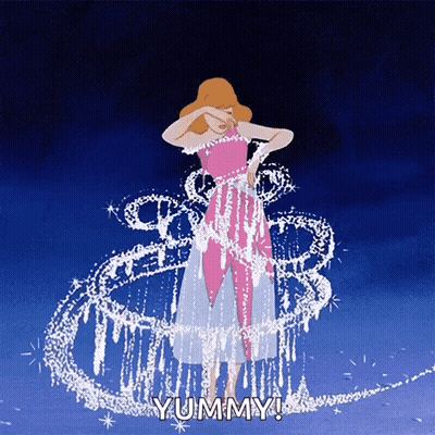 Cinderella Saying Yummy GIF