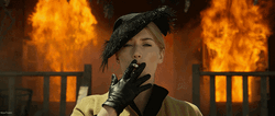 Cinemagraph The Dressmaker Fire GIF