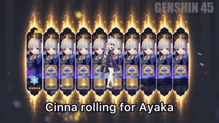 Cinna Rolling For Ayaka GIF