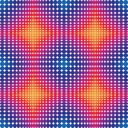 Circle Lines Colorful Optical Illusion GIF