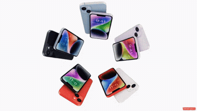 Circle Of Apple Phones At 9:41 GIF