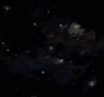 Circle Of Triangles On Black Background GIF