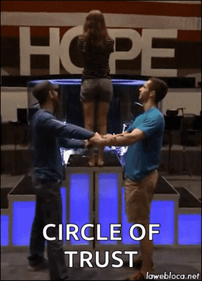 Circle Of Trust Poster Woman On Stage GIF