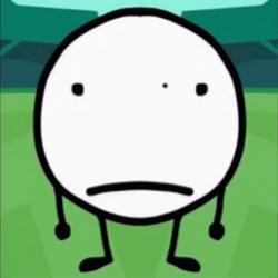Circle Sad Face Different Transitions GIF