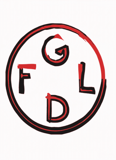 Circle With Letters F G L And D GIF