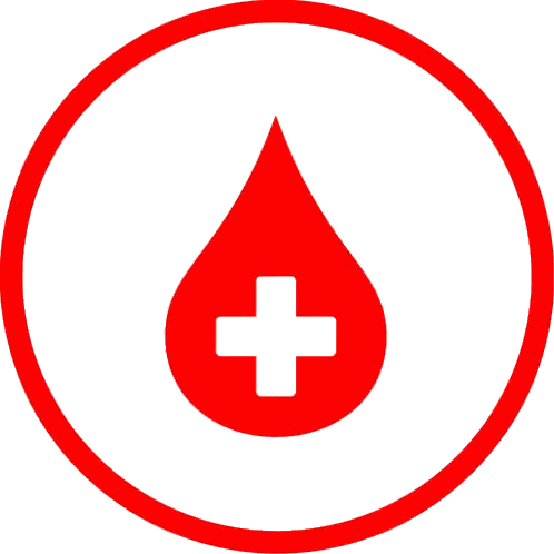Circle With Two Liquid Drops Sticker