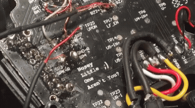 Circuit Board Saying Honey Little GIF