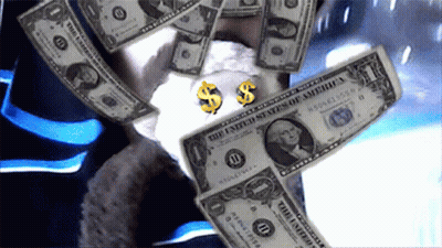 Circular One Dollar Bill Pattern Norma Gg GIF