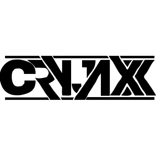 Citrix Logo In Black And White Sticker
