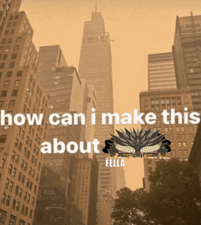 City How Can I Make This About Fella GIF