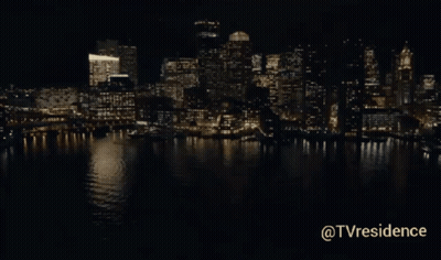 City Night Aerial View GIF
