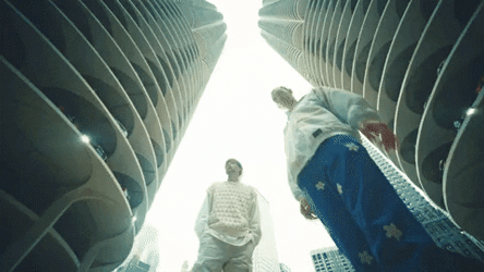 Cityscape Camera Upside Down GIF