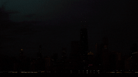 Cityscape Dawn To Sunrise GIF