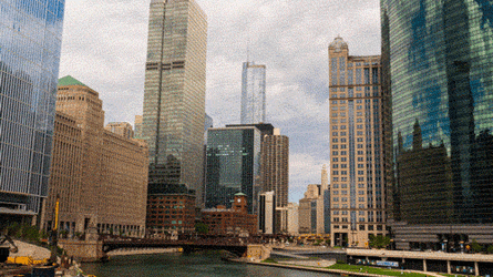Cityscape Daytime Time Lapse GIF