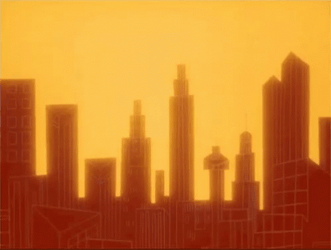 Cityscape Dry Heat GIF