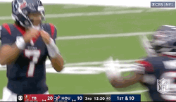 Cj Stroud Mason Chest Bump GIF