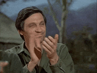 Clap And Salute Smirking GIF