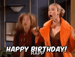 Clapping Friends Birthday Meme GIF