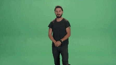Clapping Shia Labeouf Saying Do It GIF