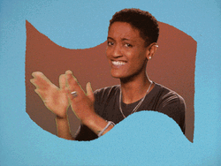 Clapping Teenager Awesome Job GIF