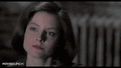 Clarice Talking In Silence Of The Lambs GIF