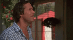 Clark Griswold Punching The Mascot GIF