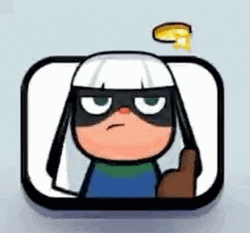 Clash Royale Bandit Amazing Coin Flip GIF