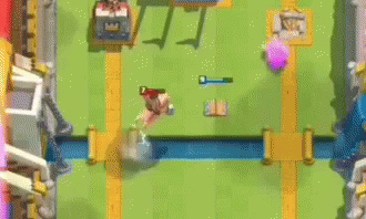 Clash Royale Game Aerial View GIF