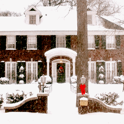 Classic Christmas Movie Home Alone House GIF