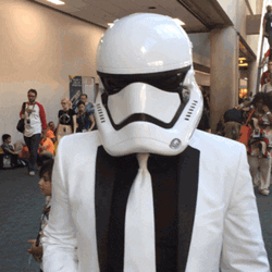 Classic Cosplay Stormtrooper Star Wars GIF