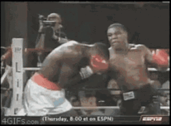 Classic Fight Mike Tyson Knockout GIF