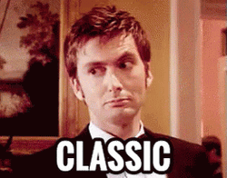 Classic Laughing Doctor Who Timey Wimey GIF
