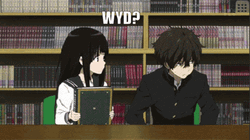 Classic Literature Club Hyouka Wyd GIF